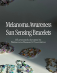Melanoma Awareness UV Sensing Bracelet